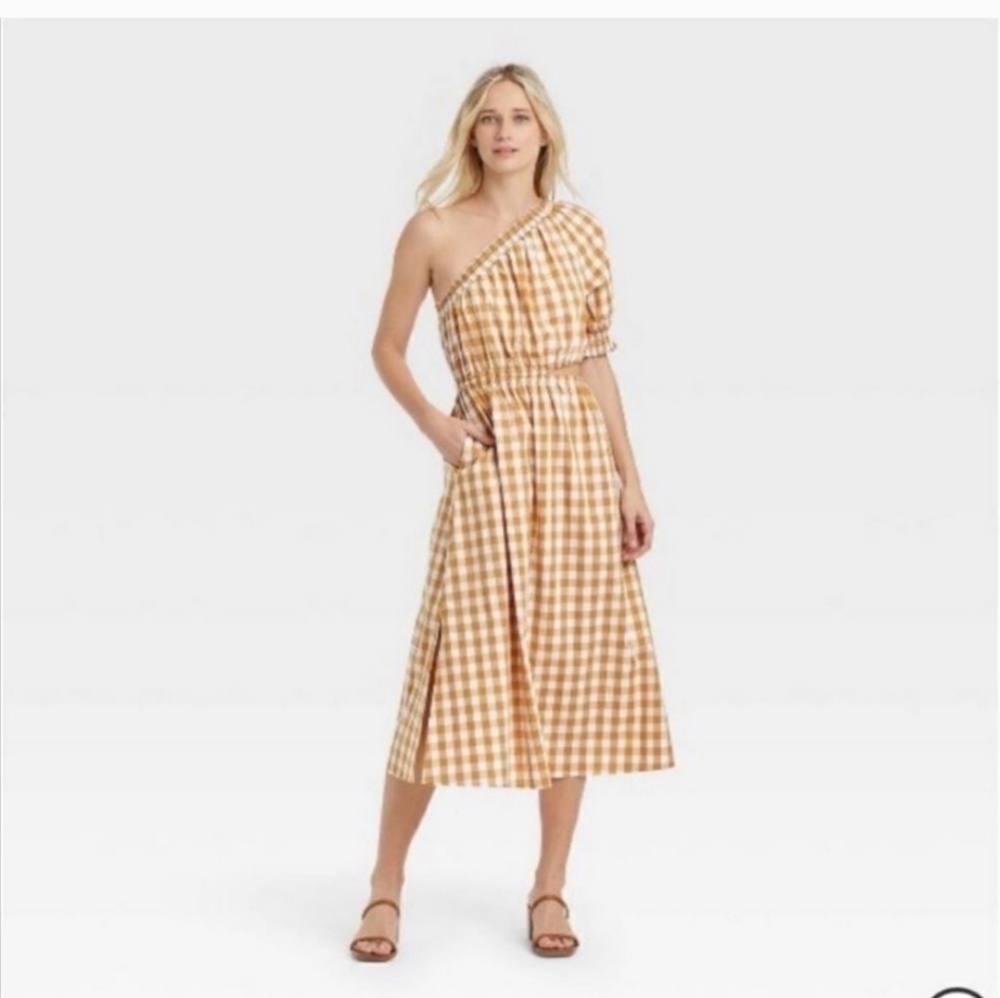 Who What Wear One Shoulder Dress, XS